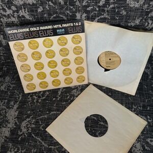 Elvis Presley Worldwide Gold Award Hits Part 1 RCA LP‎ Vinyl Record Collectible